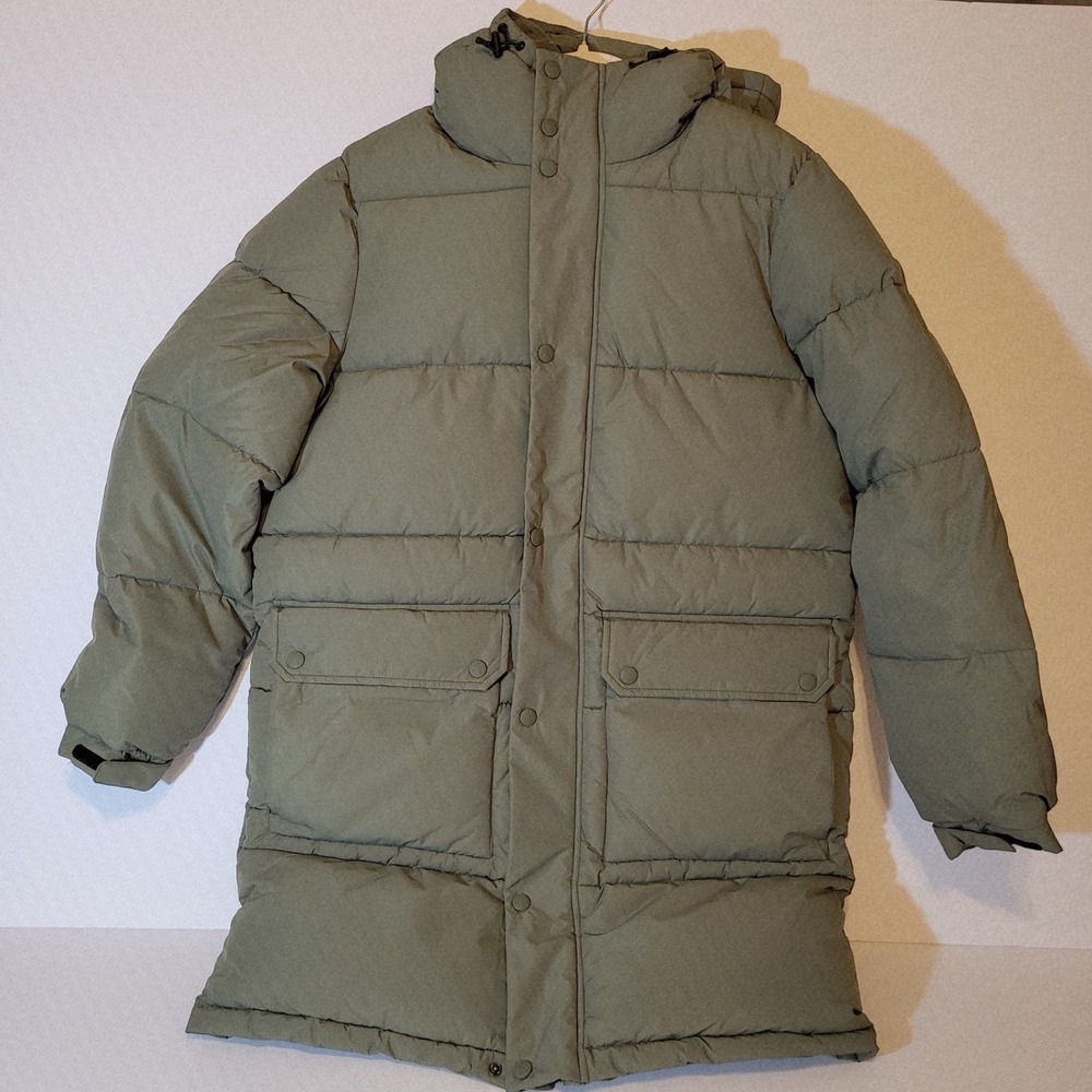 LCKR Norse Puffer Parka Men's Green Hooded Insulated Winter Coat SZ S/P NWT $150